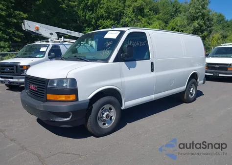 2019 GMC Savana 2500 Work Van from USA, damaged, VIN 1GTW7AFGXK1339426